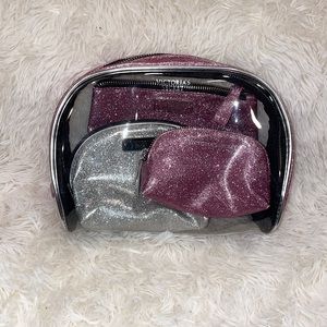 Four Victoria’s Secret cosmetic bags